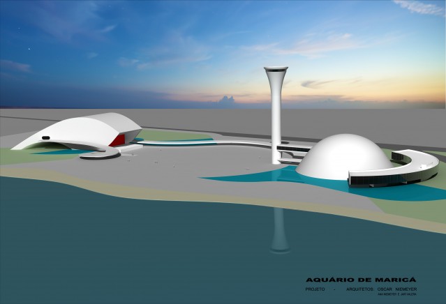 Prefeitura de Maricá assina contrato para projeto de aquário idealizado por Niemeyer