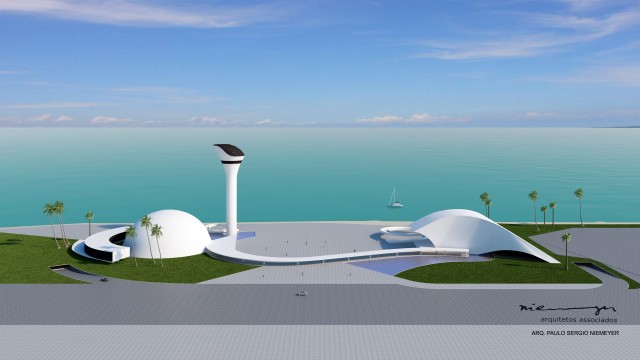 Complexo turístico de Maricá projetado por Niemeyer tem projeto finalizado