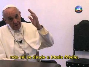 Entrevista Papa Francisco na Globo Fantástico, por Gerson Camar