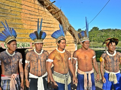 imagem dos índios guaranis