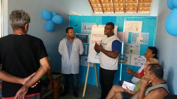 Novembro Azul: Saúde faz palestra na Mumbuca