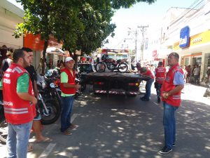 Prefeitura recolhe 32 moto-táxis irregulares