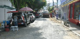 Imagem da pavimentação da Rua Expedicionário Luiz Manoel Ferreira no Centro