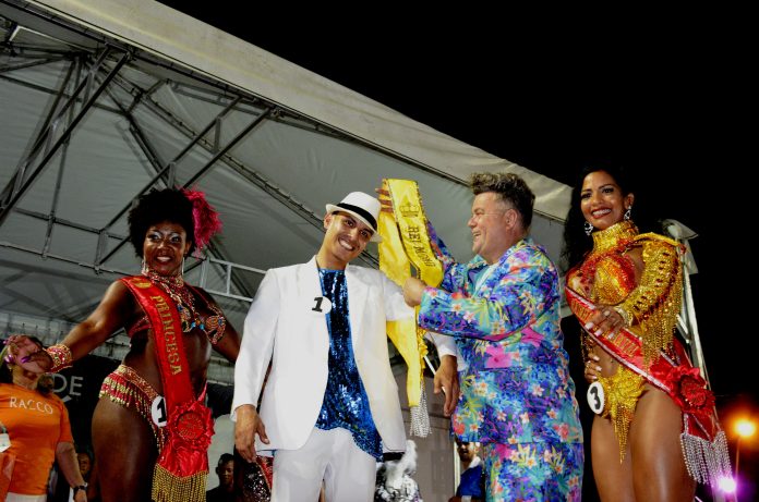 Imagem do Rei, Rainha e Princesa do Carnaval 2017