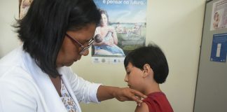 Imagem da campanha de vacinação contra febre amarela