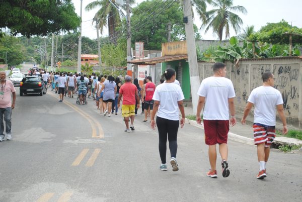 Caminhada e doação de mudas em São José
