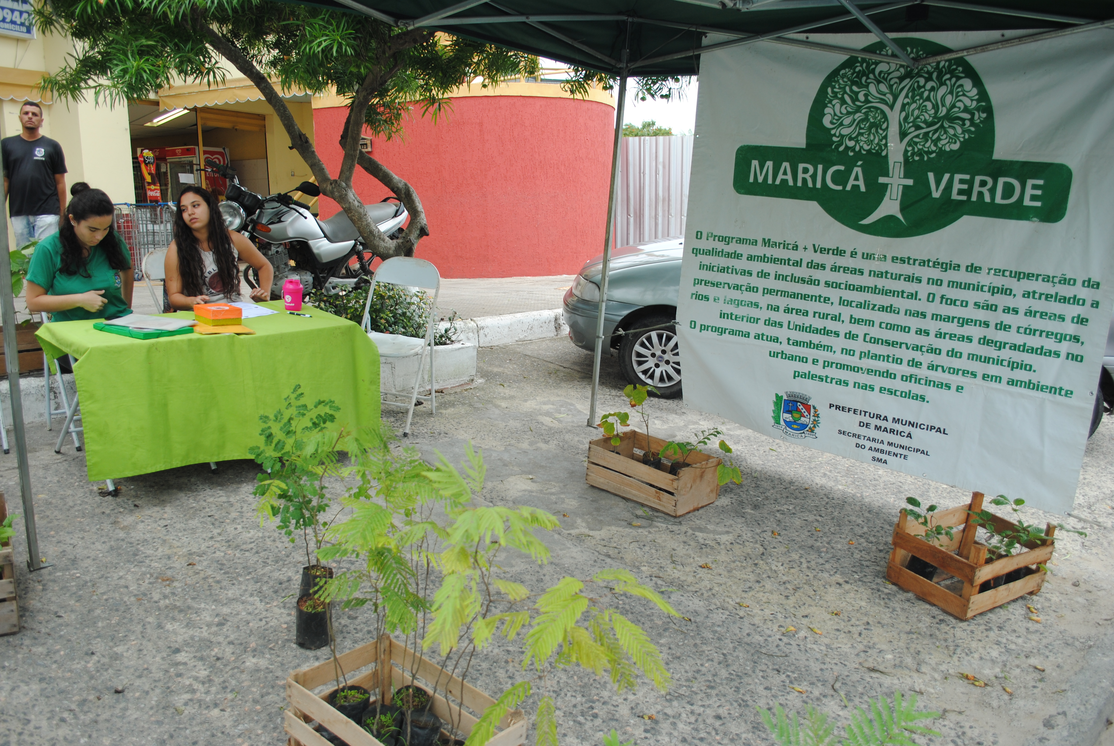 Maricá+Verde distribui 70 mudas em Ponta Grossa | Prefeitura de Maricá