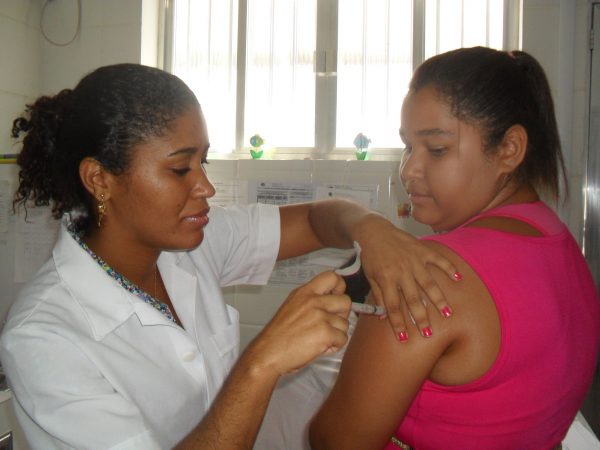 Imagem de vacinação contra HPV