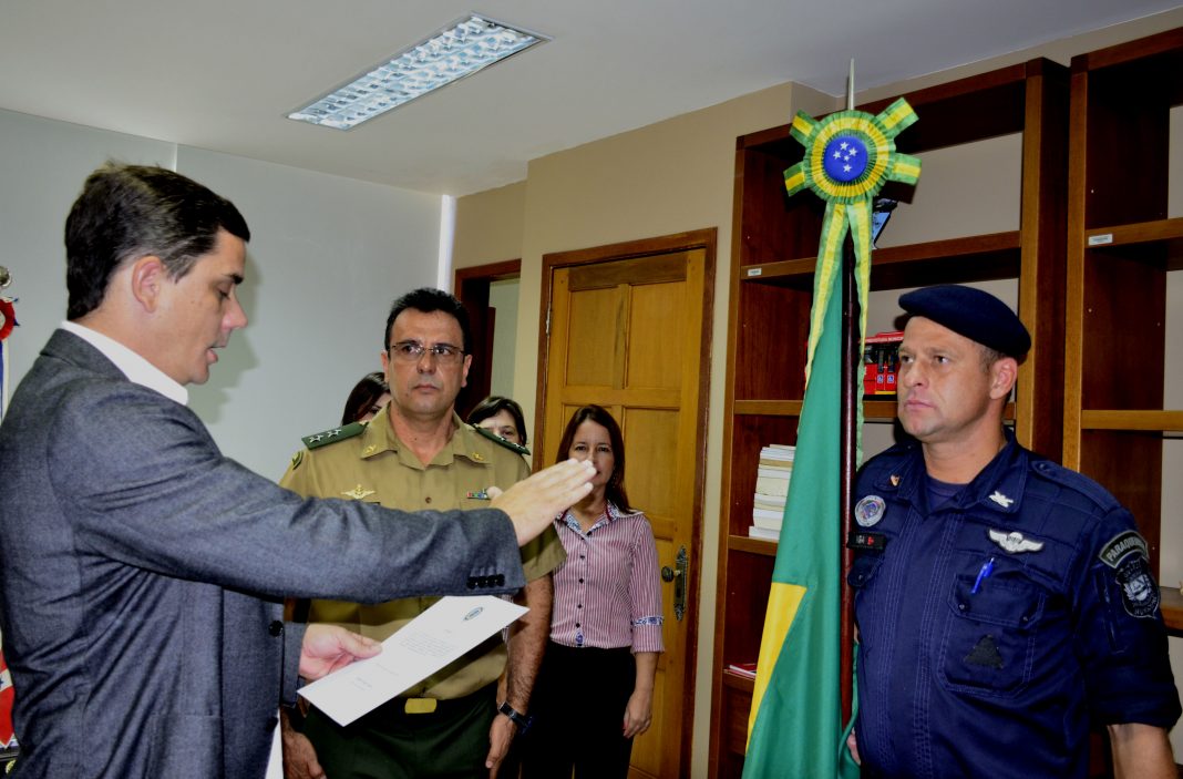 O prefeito tomou posse como presidente da Junta Militar de Maricá