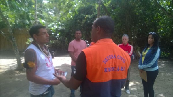 Defesa Civil visita aldeia indígena em São José