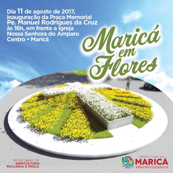 ‘Maricá em Flores’ será inaugurado no Centro