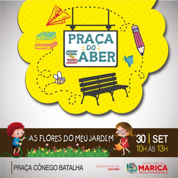 Projeto Praça do Saber com atividades neste sábado (30)
