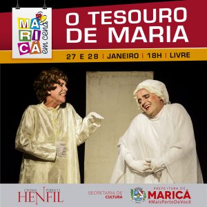 “O Tesouro de Maria” no Cine Teatro Henfil deste fim de semana