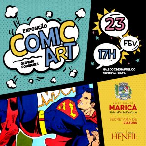 Cultura abre exposição de quadrinhos no Cine Henfil