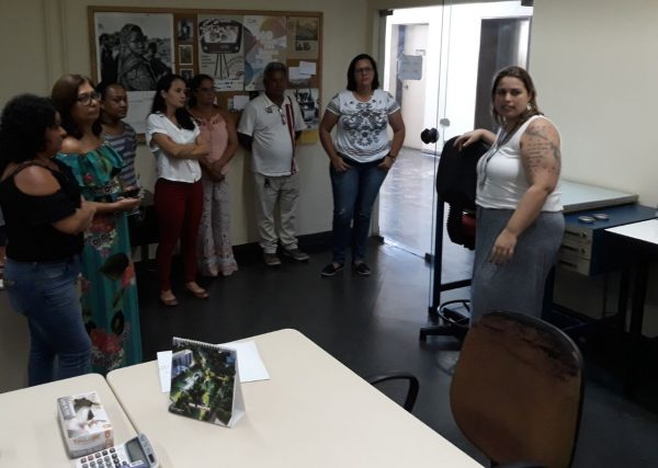Funcionários da Administração fazem visita técnica ao Arquivo Nacional 