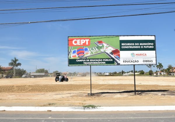 Prefeito lança obra do Campus de Educação Pública Transformadora em Itaipuaçu