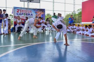 Alunos municipais participam do 2º Festival Escolar de Capoeira