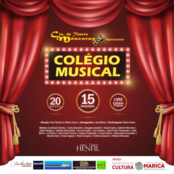 “Colégio Musical” é o espetáculo desta sexta no Cineteatro Henfil