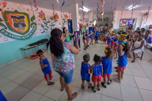 Escola da Gamboa festeja aniversário