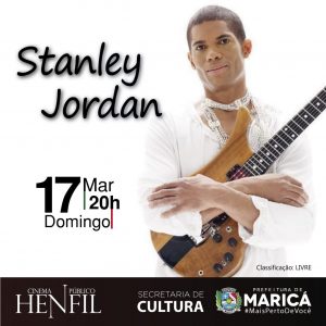 Show de jazz com guitarrista Stanley Jordan domingo no Cinema Henfil