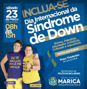 Políticas Inclusivas realiza atividades em alusão ao Dia Internacional da Síndrome de Down 