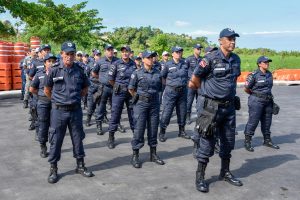 Guardas municipais de destaque no trimestre são homenageados