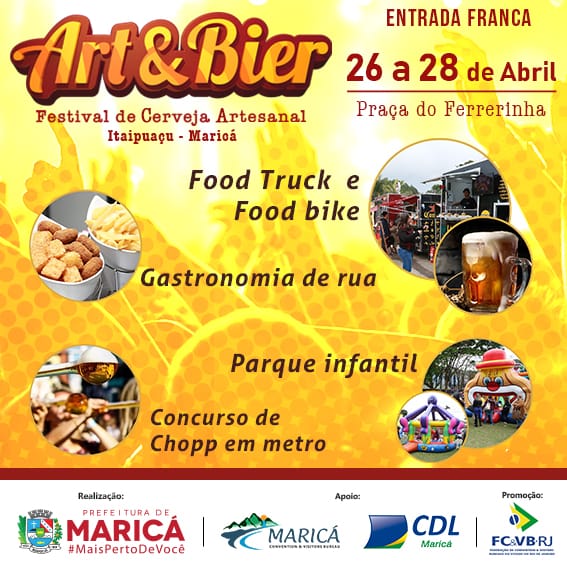 Festival de cervejas artesanais na Praça do Ferreira