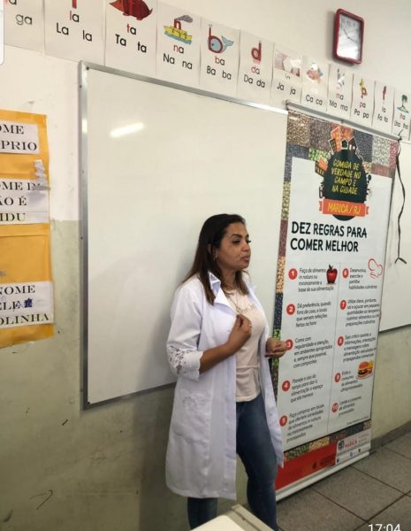 Saúde promove projeto “Família na Escola” em São José