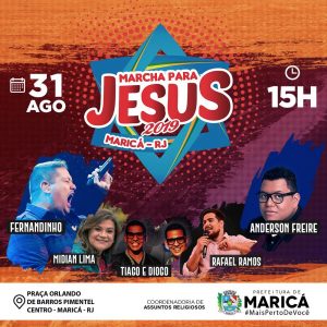 Preparativos para a 9ª Marcha Para Jesus avançam em Maricá 