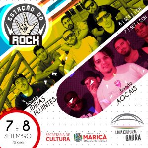 Fim de semana de rock na Lona Cultural da Barra