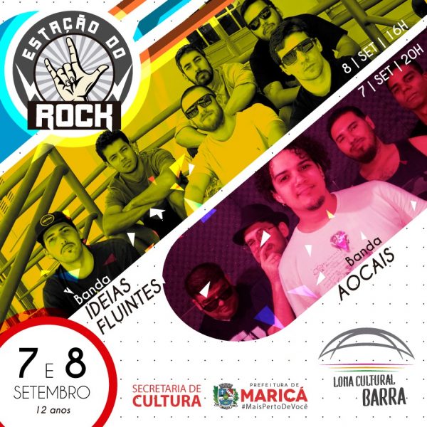 Fim de semana de rock na Lona Cultural da Barra