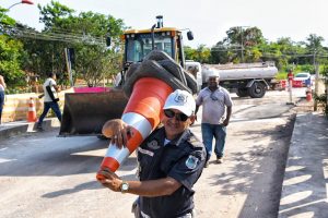 Estrada dos Cajueiros liberada ao trânsito após obra de drenagem