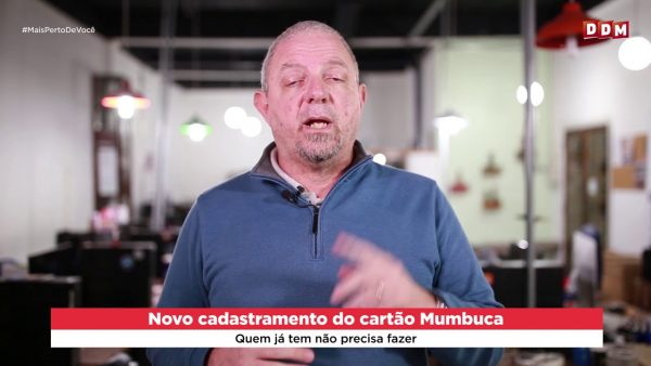 Confira o vídeo sobre o novo cadastramento do programa Mumbuca