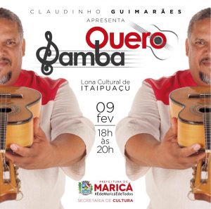Samba com Claudinho Guimarães em Itaipuaçu