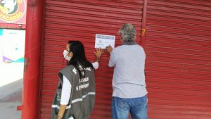 Força-tarefa interdita loja que desobedeceu fechamento em Inoã