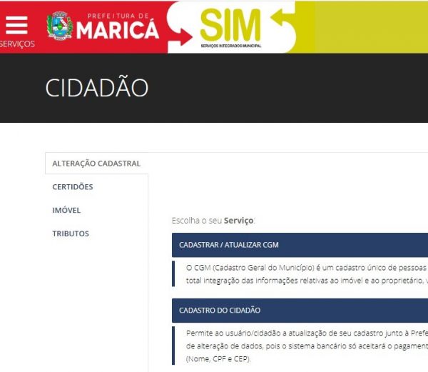 Portal SIM ganha novos serviços automatizados