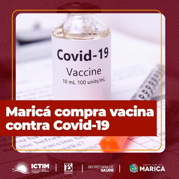Maricá compra 440 mil doses da vacina contra Covid junto ao Instituto Butantan