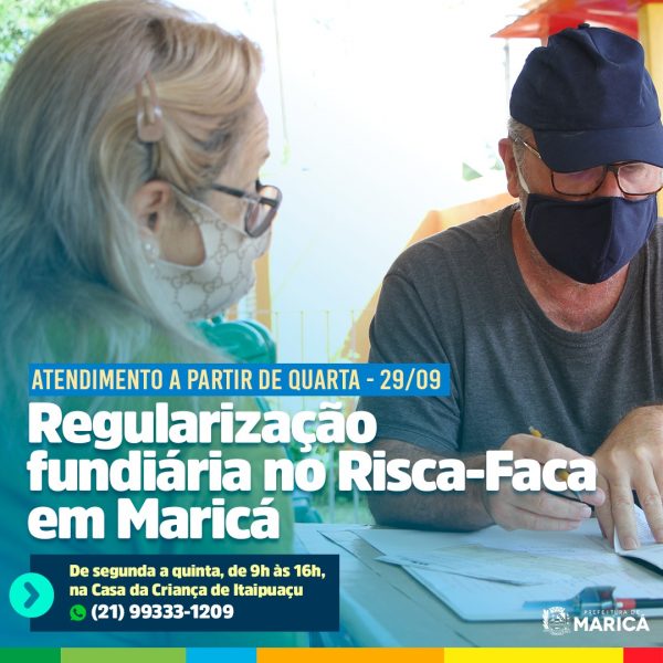 Prefeitura promove ação de regularização fundiária na comunidade do Risca Faca