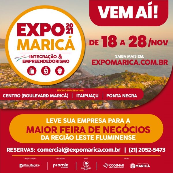 Prefeitura lança a EXPO Maricá 2021 na quinta-feira