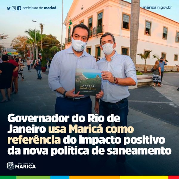 Governador do Rio destaca importância do acordo de saneamento com Águas do Rio