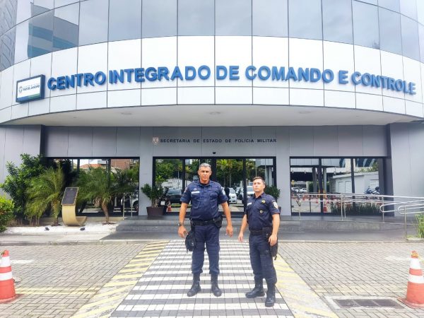 Guarda Municipal de Maricá visita centro integrado da PM do Rio