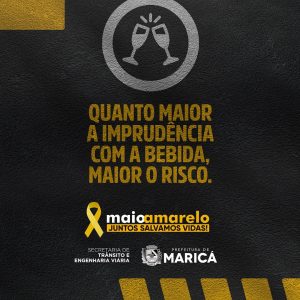 Prefeitura de Maricá promove a campanha Maio Amarelo