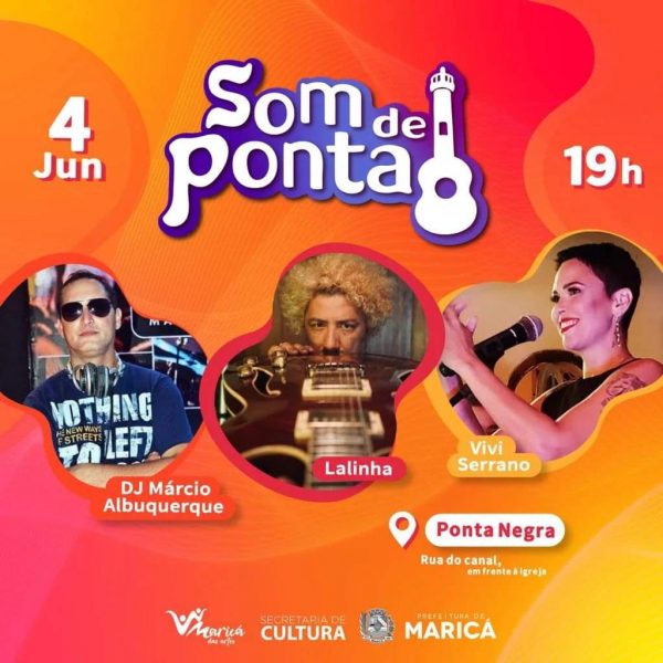 Segunda edição do Som de Ponta acontece na noite deste sábado (04/06)
