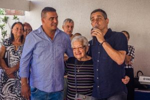 Fabiano Horta visita Casa da Terceira Idade de Itaipuaçu
