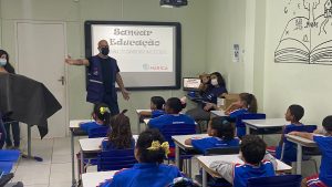 Sanear Educação chega a mais de 300 alunos da rede municipal em junho