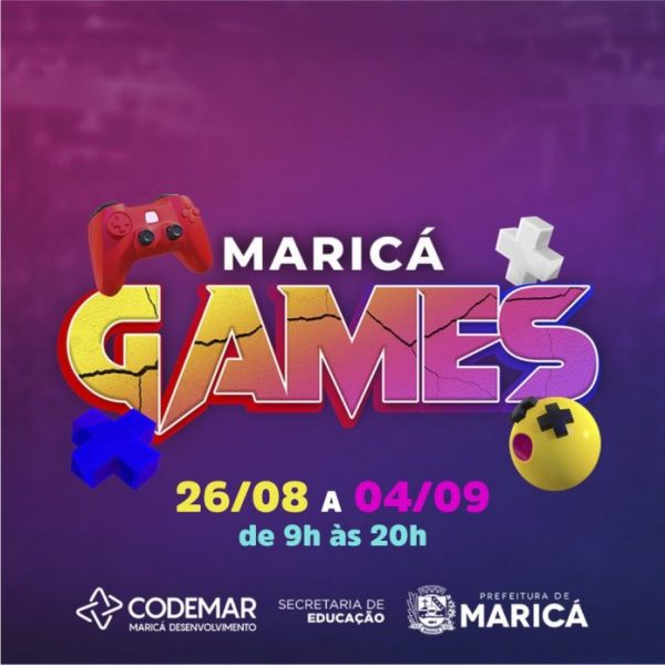 Maior feira de jogos eletrônicos da região, “Maricá Games” começa nesta sexta-feira (26/08)